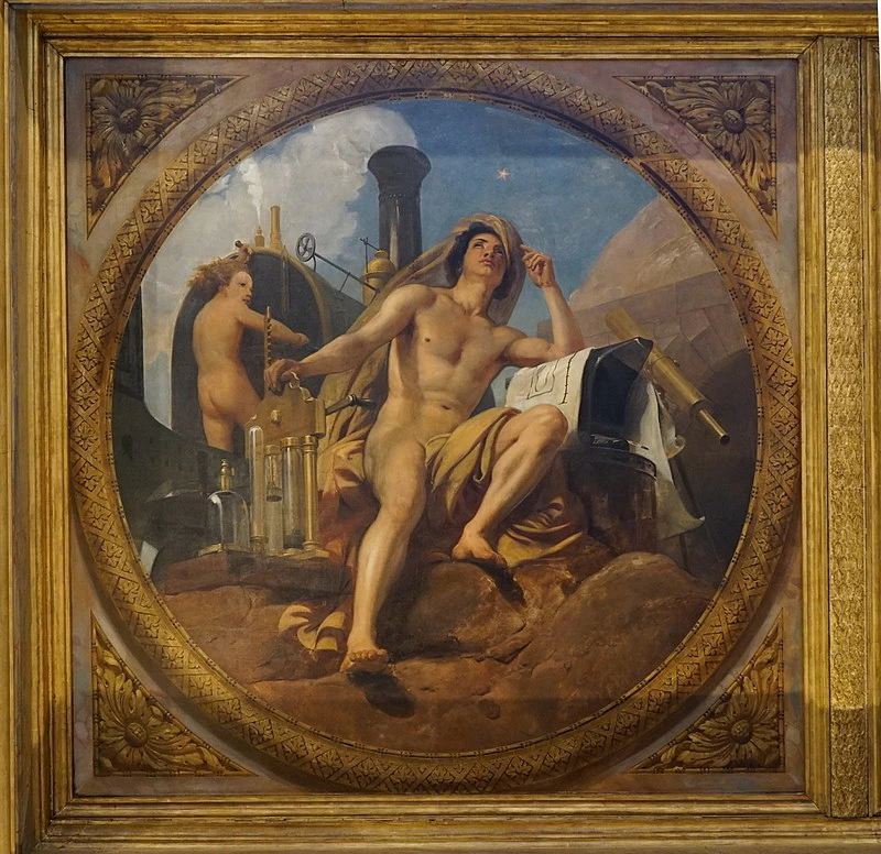 32-Decorazione nella Salle des Pas Perdus del Palazzo Bourbon-1  